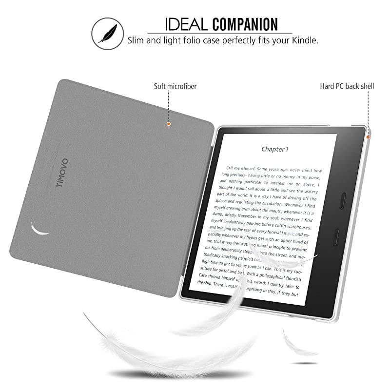 Case Compatible for AllNew Kindle Oasis 10th Generation 2019 Release Slim Lightweight PU Leather Protective Cover with Auto WakeSleep Fit  7quot Kindle Oasis Lucky Tree