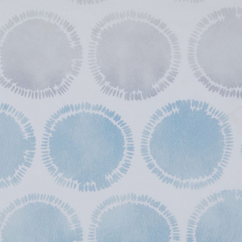 Swag Circles Shower Curtain Blue - Saturday Knight Ltd.