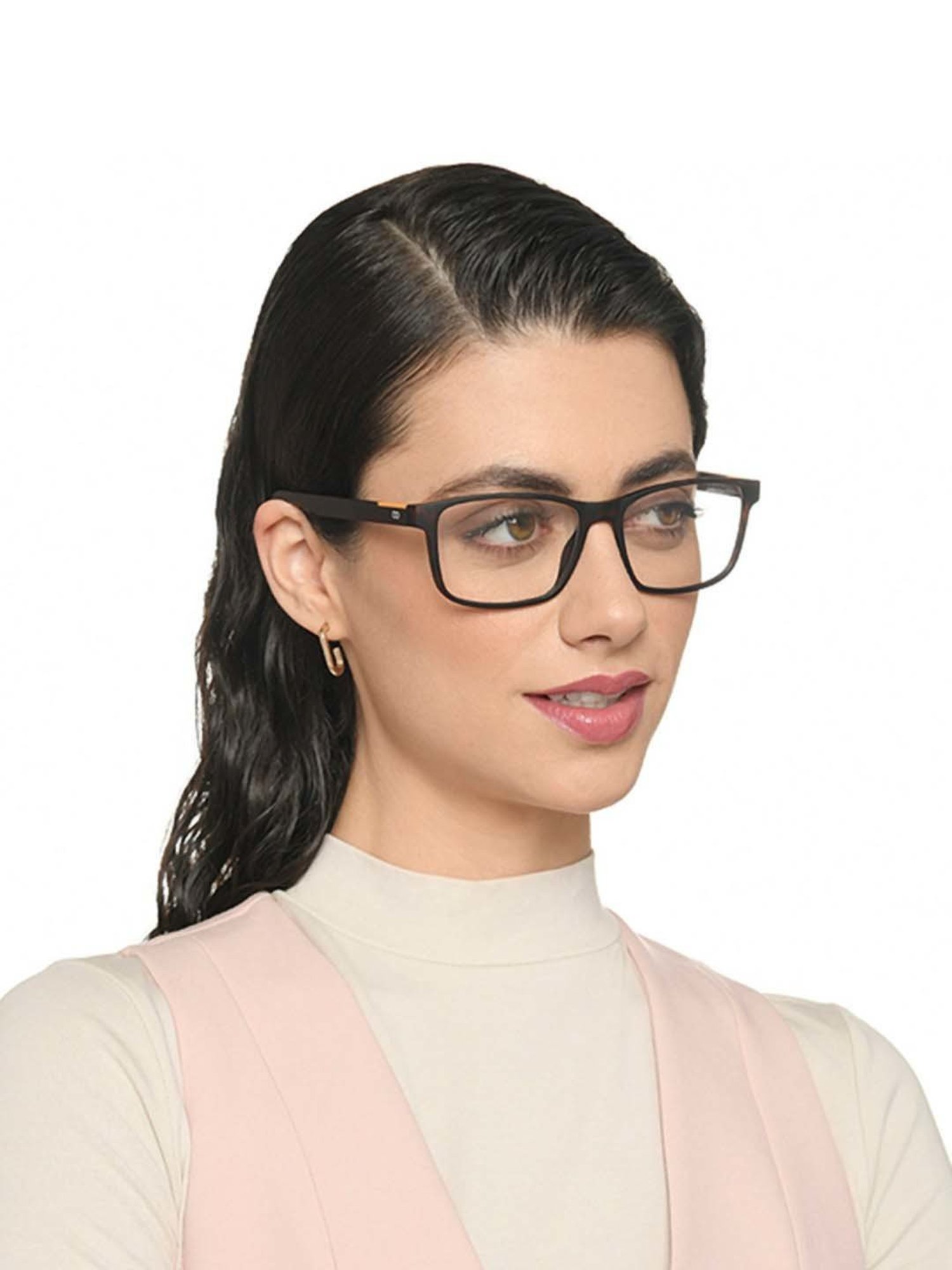 Lenskart Blu Tortoise Rectangular Blue Light Protection Unisex Reading Glasses