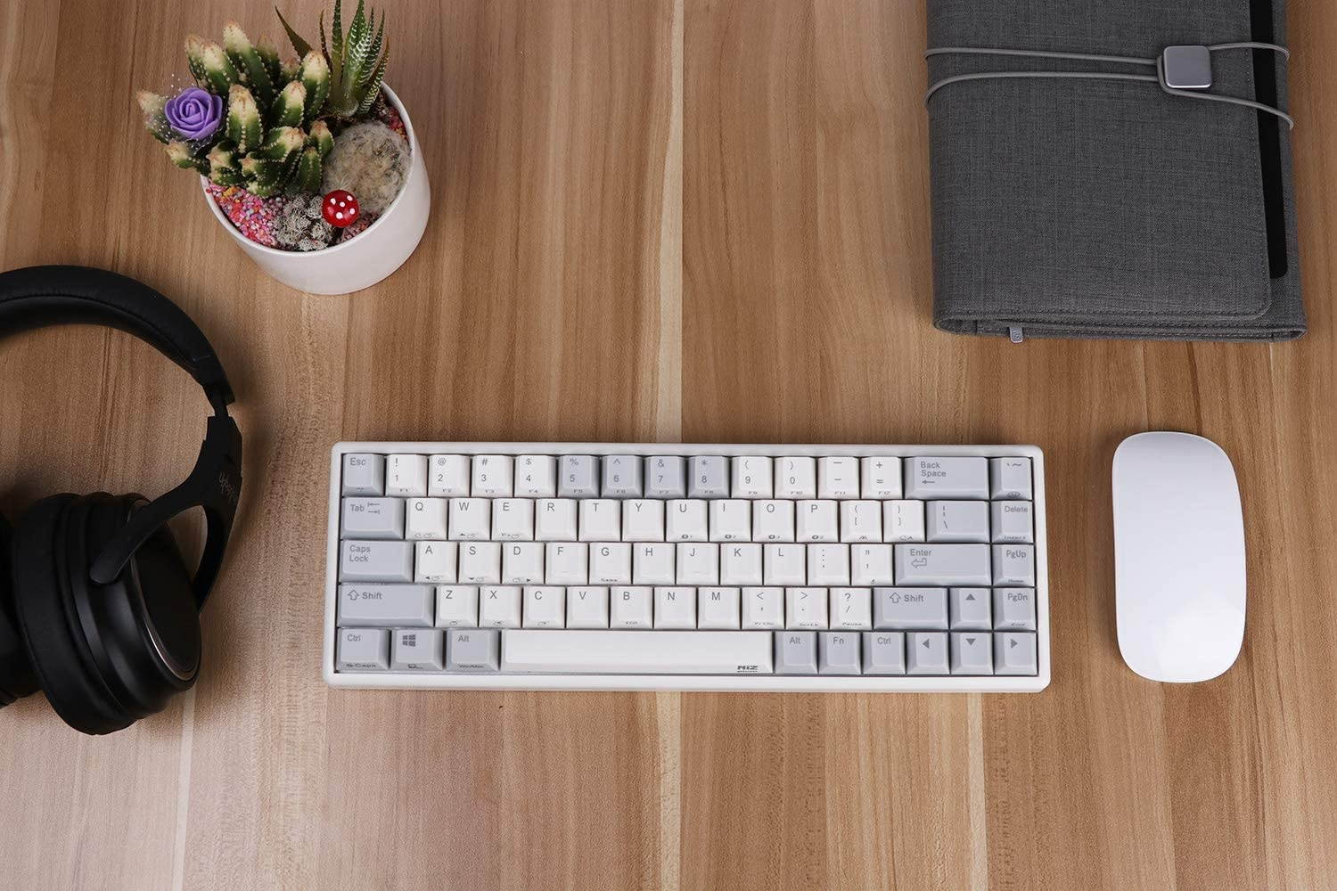 EPOMAKER NiZ Plum Atom 68 35g Electro-Capacitive Keyboard for Laptop PC Gamers (68 Key)