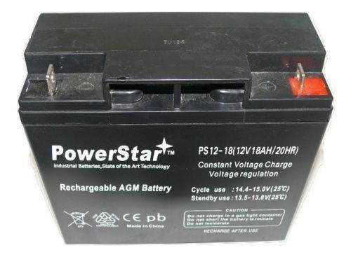 NEW Upgrade 12V 18Ah Sealed Lead Acid Battery for Modified Power Wheels (VRLA)