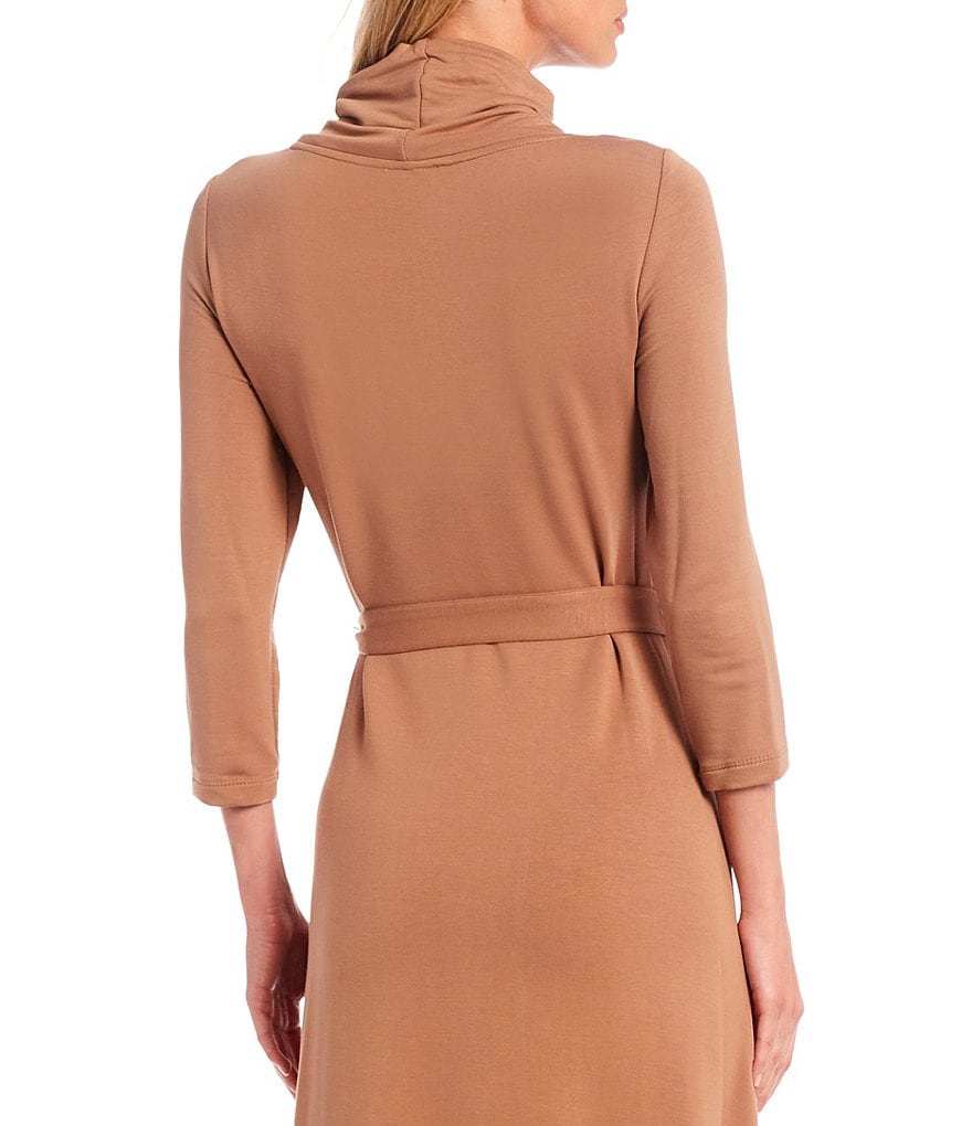 Sugarlips Animal Print Tie Sleeve Ruffle Hem Mini Dress