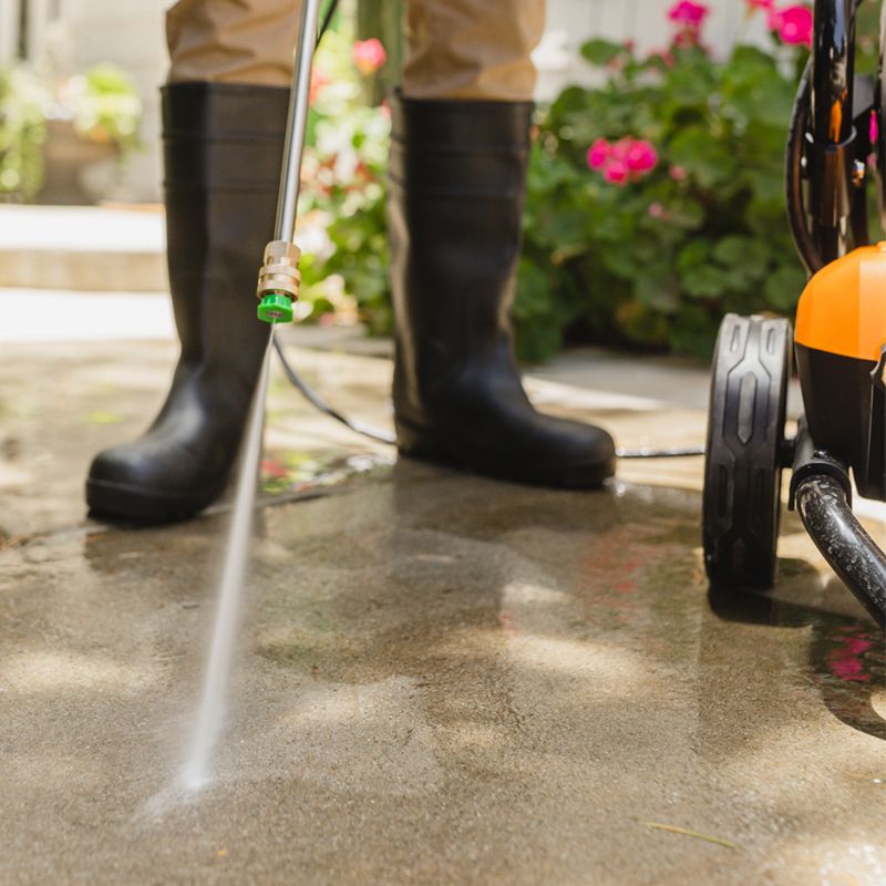 Worx WG604  13Amp, 2240 MAX psi / 1.93 MAX gpm Electric Pressure Washer with Rolling Cart