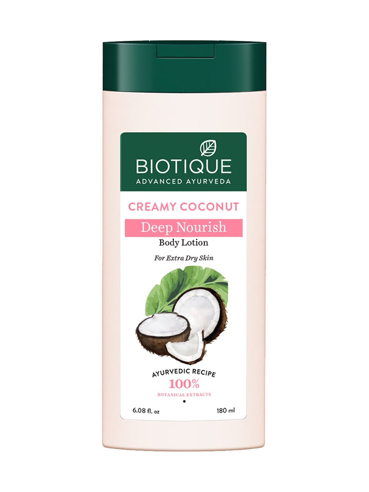 Biotique Creamy Coconut Deep Nourish Body Lotion - 180 ml