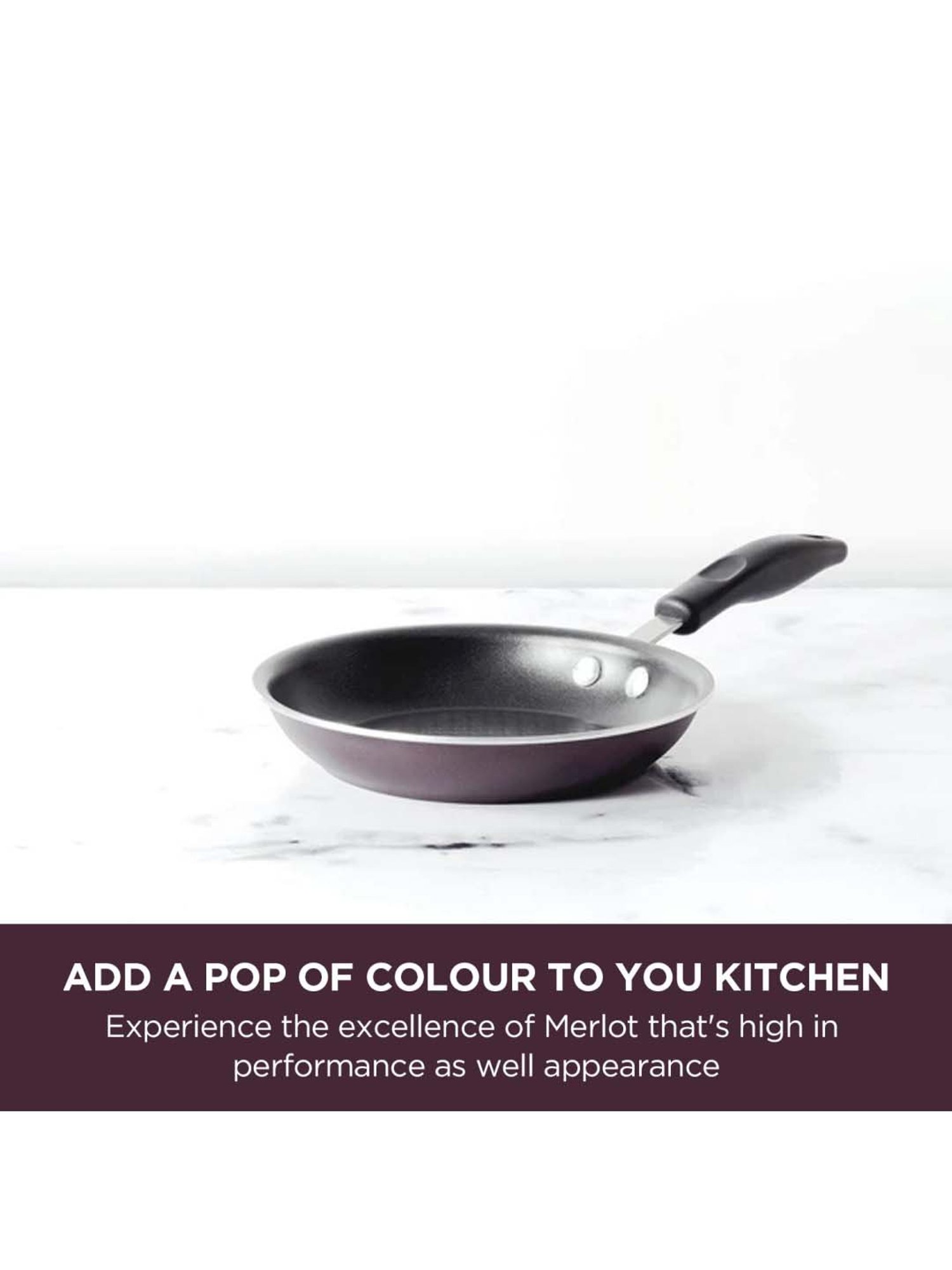 Meyer Merlot Non-Stick Open Frypan, 26cm