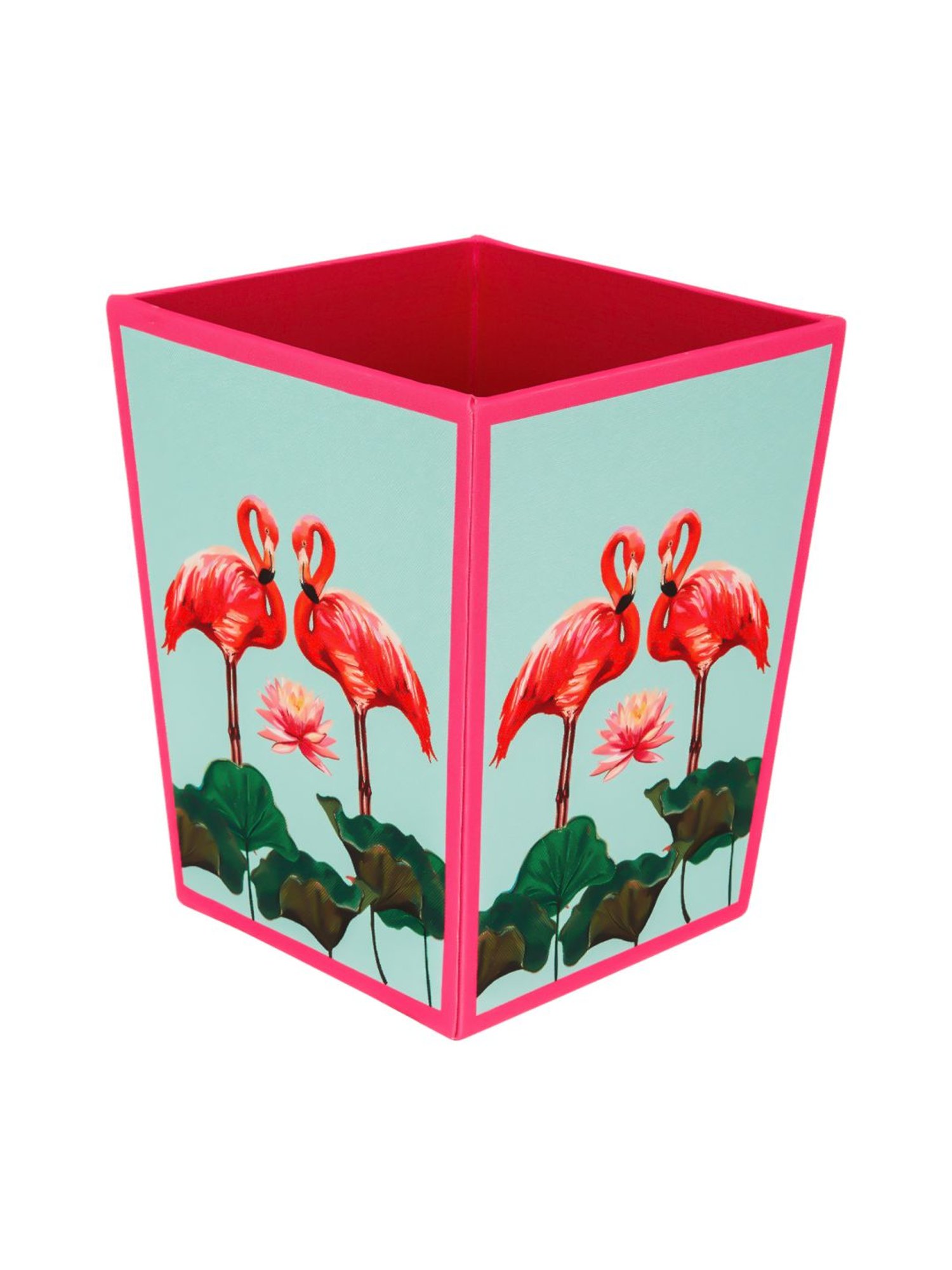 SEJ by Nisha Gupta Blue Wooden Open Dry Bin - 11.5 Litres