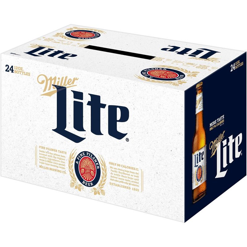 Miller Lite Beer - 24pk/12 fl oz Bottles