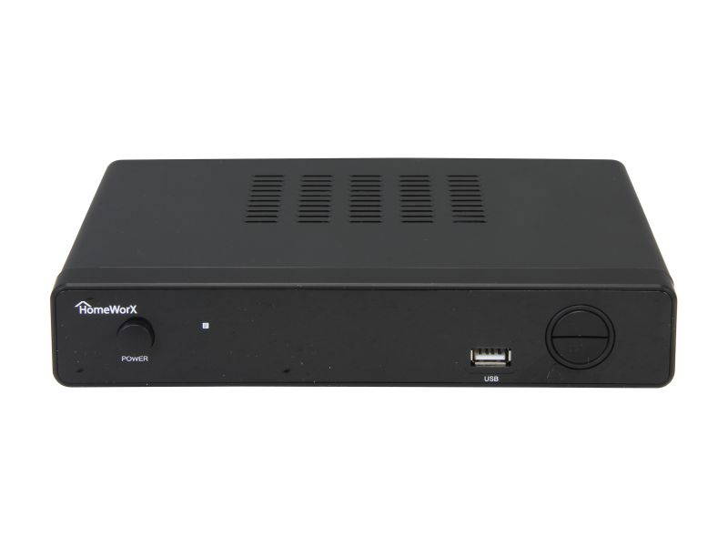Mediasonic HomeWorX ATSC Digital Converter Box with TV Recording, Media Player, and TV Tuner Function (HW-150PVR)