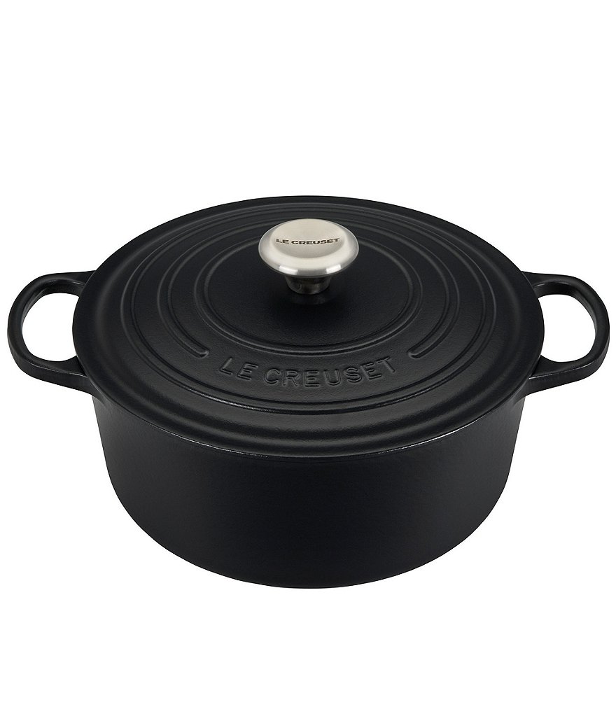 Le Creuset 7.25-qt Round Enameled Cast Iron Dutch Oven with Stainless Steel Knobs
