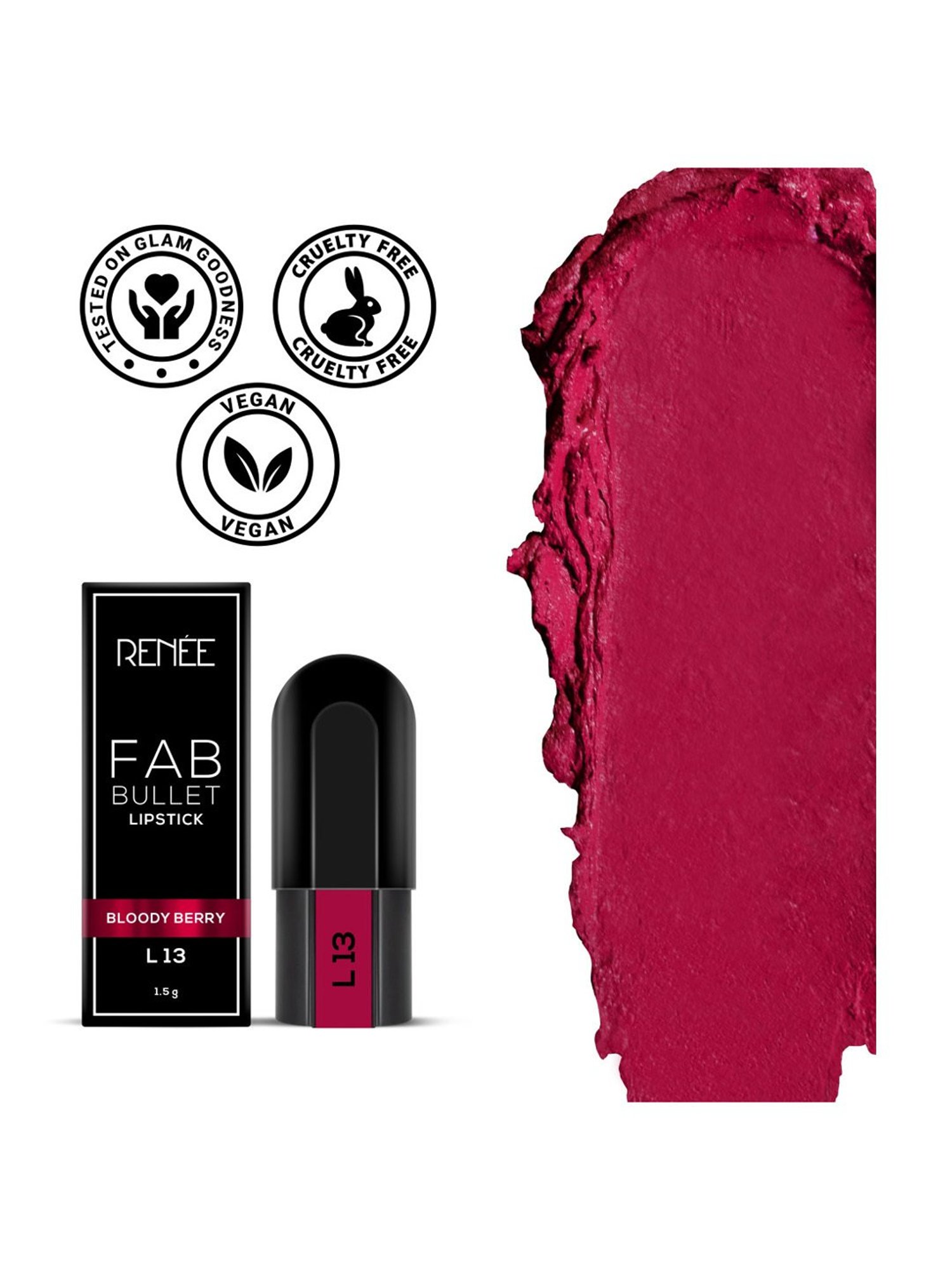 Renee Fab Bullet L 13 Bloody Berry - 1.5 gm