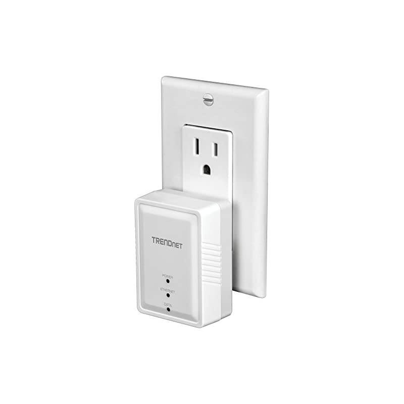 Powerline 500 AV Nano Adapter Kit TPL406E2K Includes 2 x TPL406E Adapters Cross Compatible with Powerline 600500200Windows 10 81 8 7 Vista XP Ethernet Port Plug Play Install White