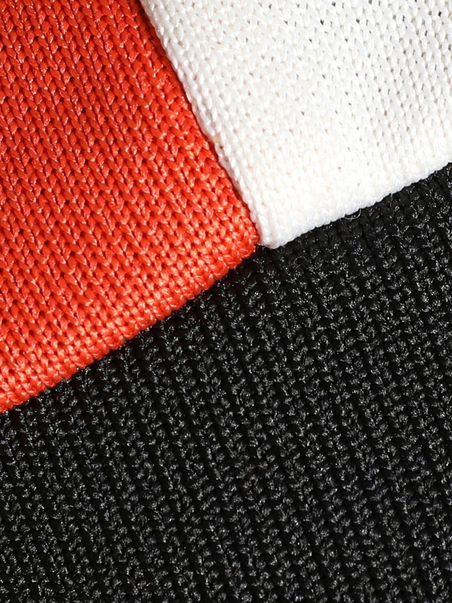 Puma Orange & Black Color-Block Jacket