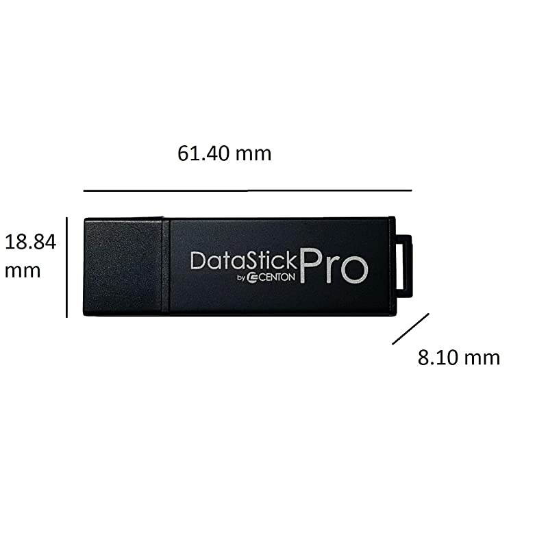 DSP16GB10PK 16GB Multipack DataStick Pro USB 20 Flash Drives Grey 10Pack