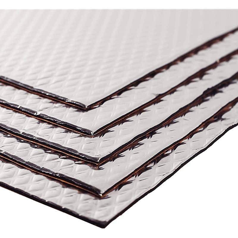 80 mil 10 sqft car Sound deadening mat Butyl Automotive Sound Deadener Audio Noise Insulation and dampening