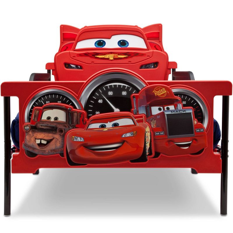 Twin Disney Pixar Cars Plastic 3D Bed - Delta Children