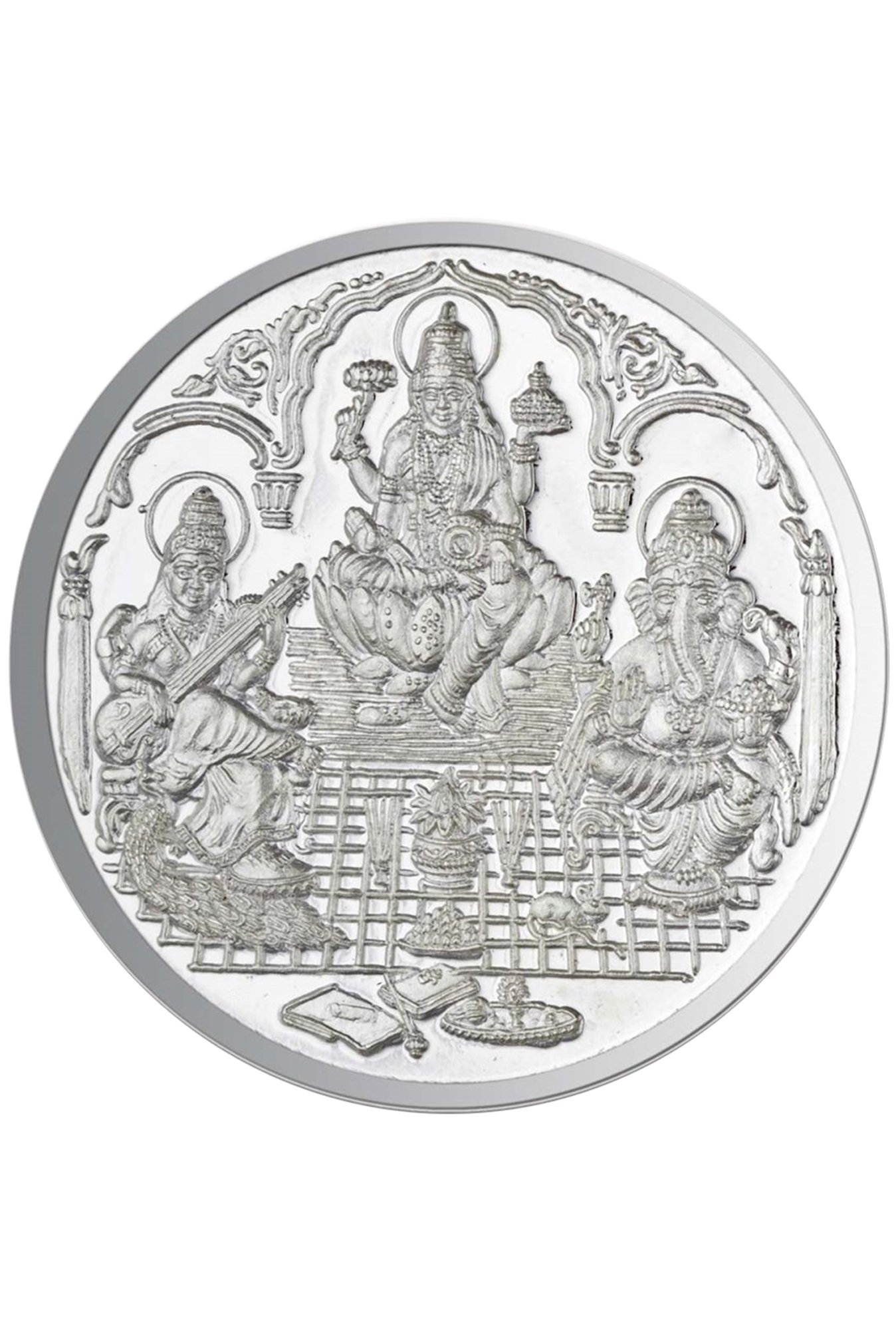 Taraash Ganpati 999 10gm Silver Coin