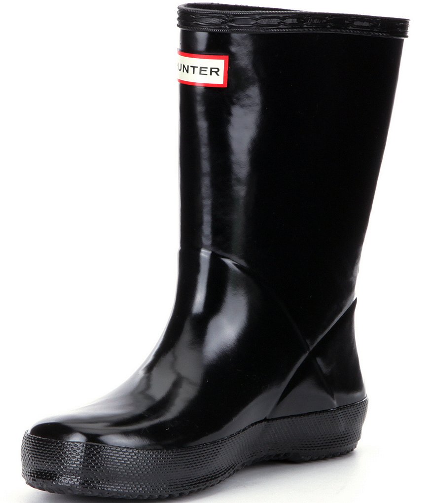 Hunter Kids' First Gloss Waterproof Rain Boots (Toddler)
