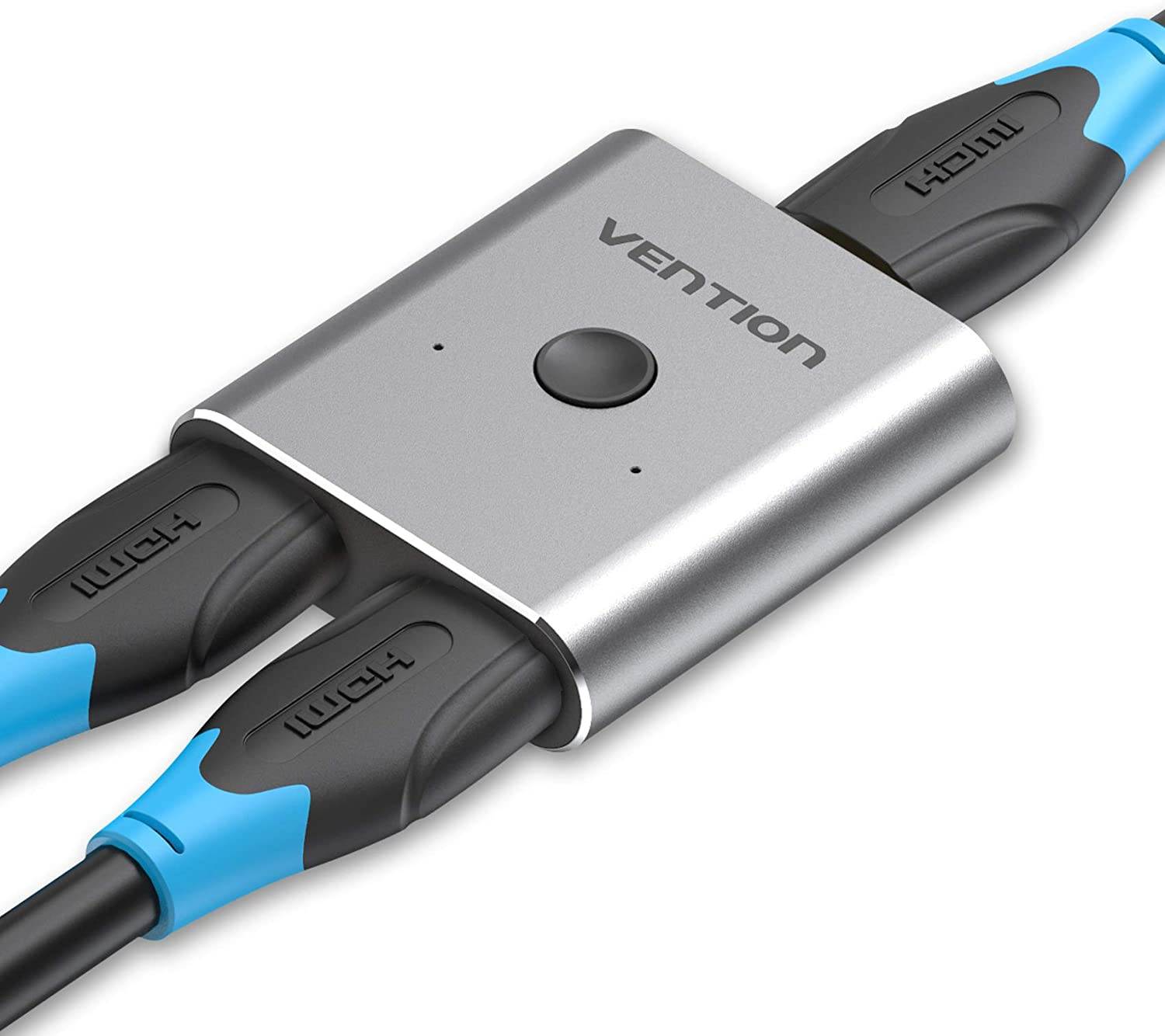 HDMI Splitter, Bi-Directional HDMI Switch 2 Input 1 Output, 1x2 2x1 Switcher, Compatible with PS4, Xbox, Computer, Player, Supports 4K 3D HD 1080P