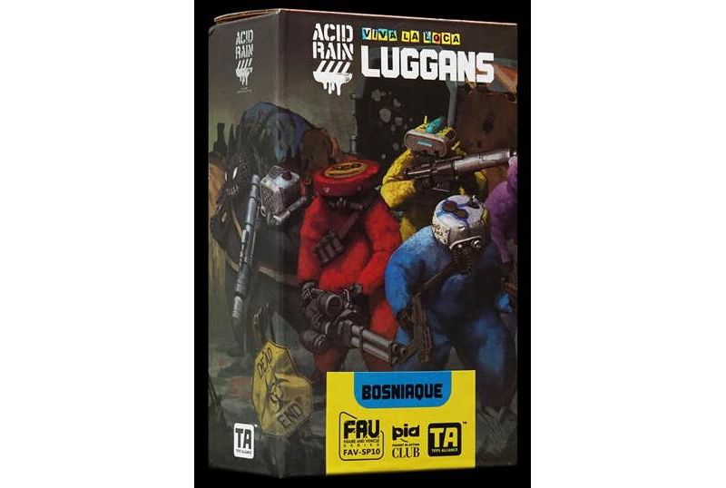 FAV-SP10 Bosniaque Viva La Loca Luggans 1:18 Scale | Acid Rain Fav Action figures