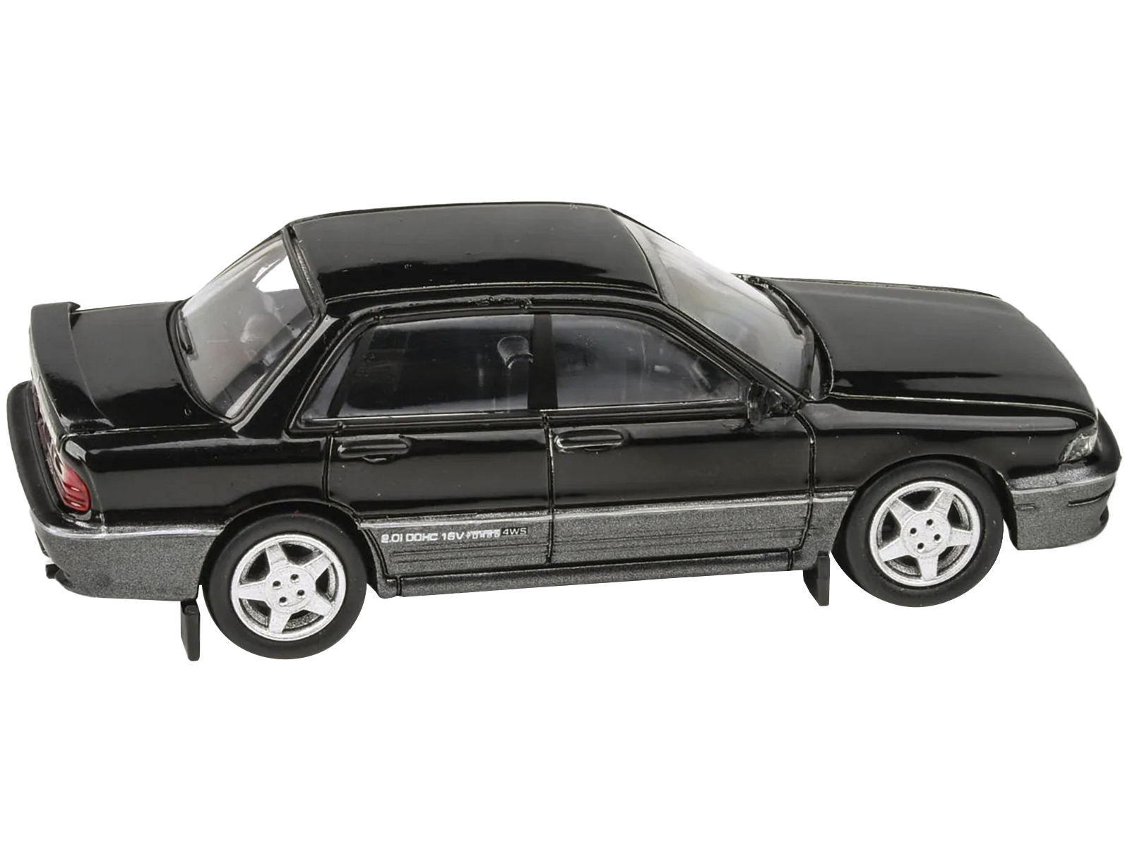 Mitsubishi Lancer GSR Evolution III RHD (Right Hand Drive) Black "Global64" Series 1/64 Diecast Model by Tarmac Works