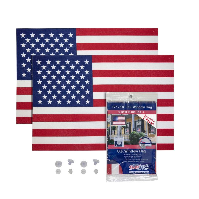 12"x18" 2pc Window Flag