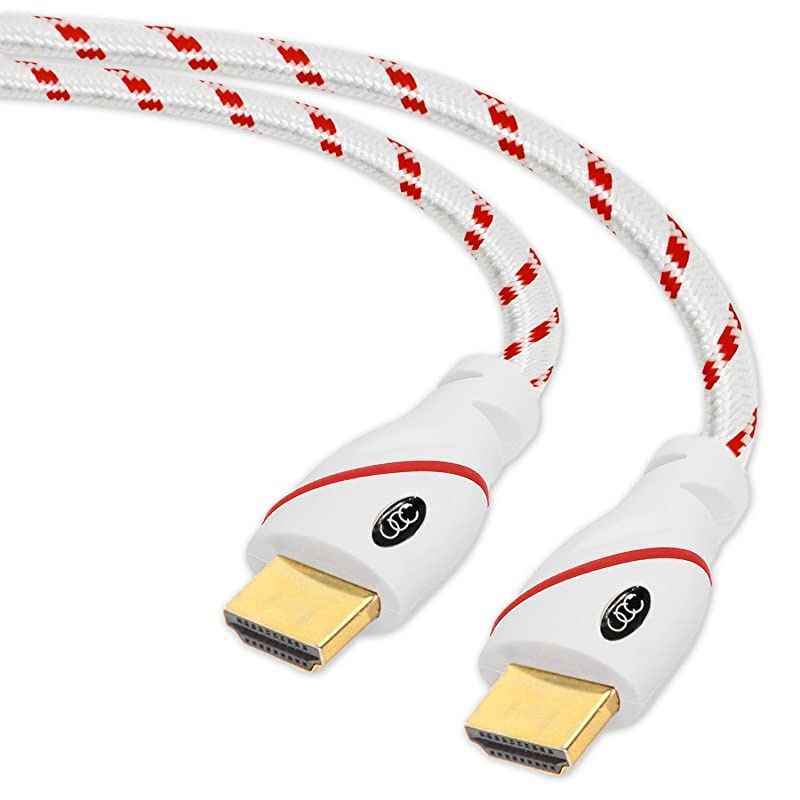 HDMI Cable 15 ft 2 Pack Resolution UHD Supports Ethernet HDR Video Ultra HD Bandwidth 18Gbps ARC HDCP 22 Compliant High Speed HDMI Cable 15 feet