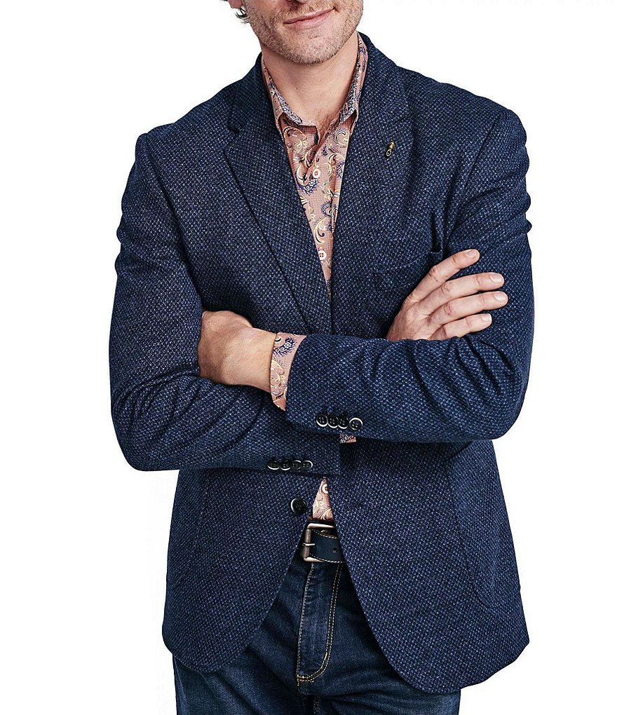 John Varvatos Slim Fit Solid Wool Sportcoat