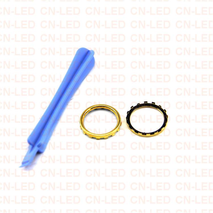 Custom Design Chrome Gold Thumbstick Accent Rings Circle for Xbox One Elite Controller Circle