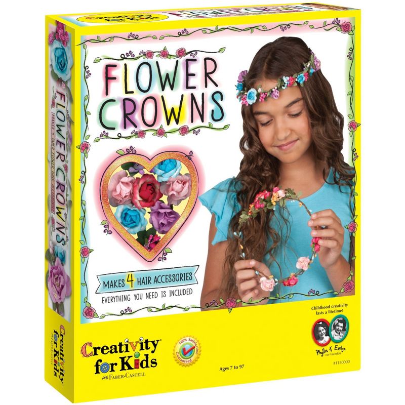 Creativity for Kids Flower Crowns Craft Kit