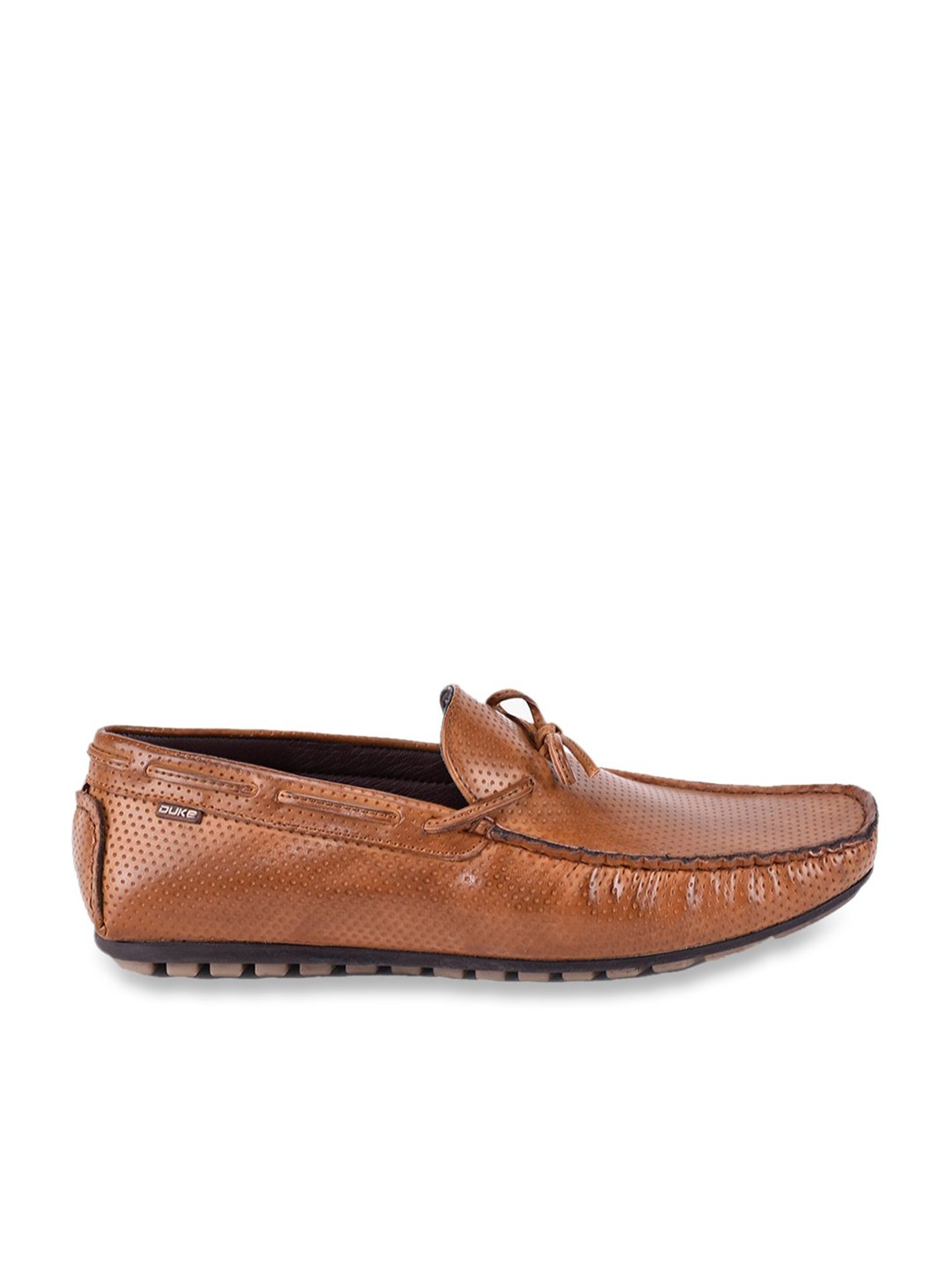 Duke Men's Tan Boat Shoes