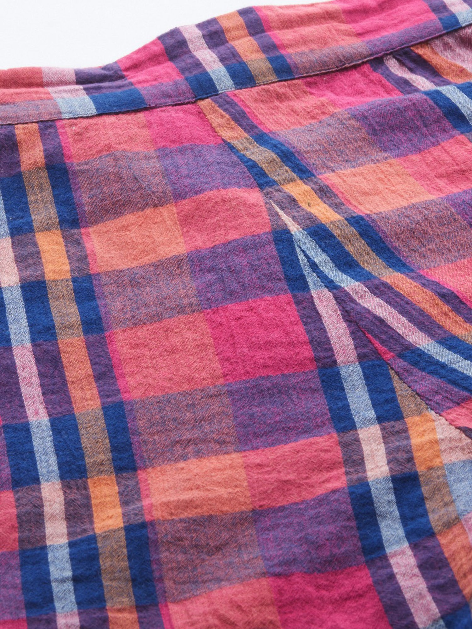 Sera Multicolor Checks Shorts