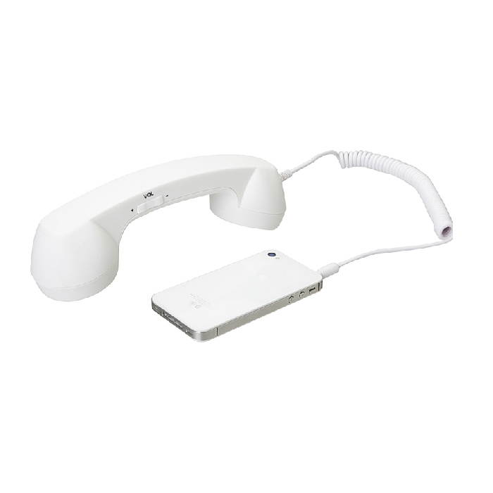 3.5mm Button Mic Retro POP Phone Handset Telephone for Apple iPhone 5,5C,5S,4S,4