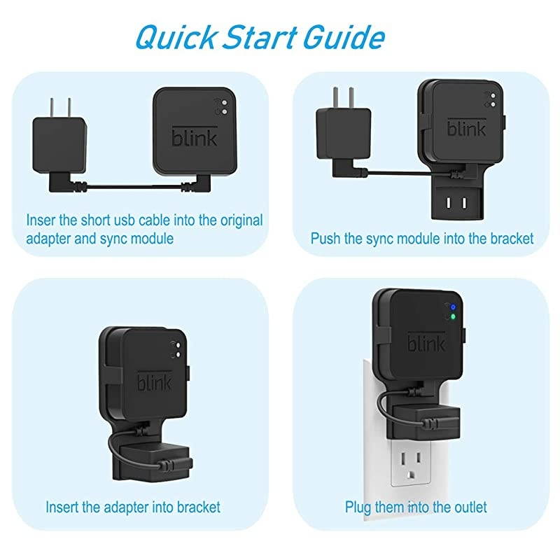Blink USB Flash Drive for Local Video Storage with The Blink Sync Module 2 Mount (Blink Add-On Sync Module 2 is NOT Included)