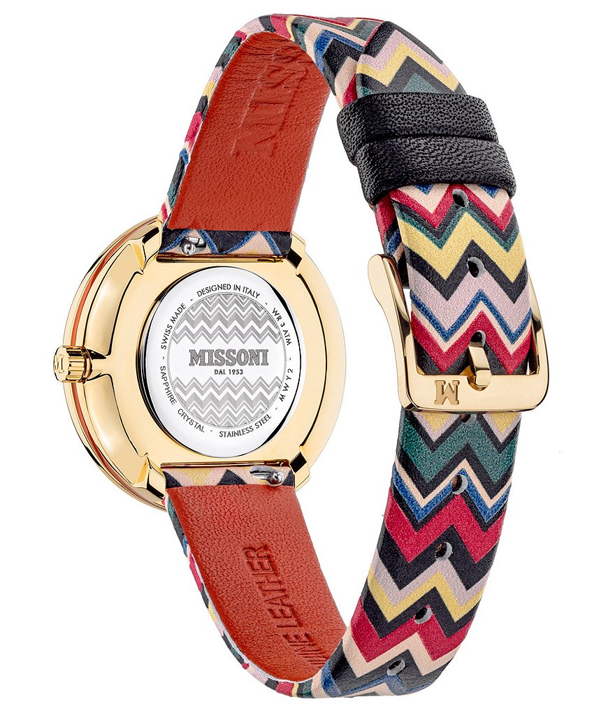 Missoni M1 Joyful Leather Watch