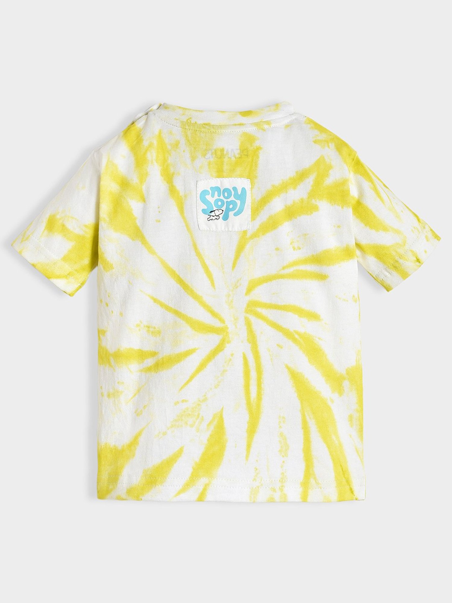 MiArcus Kids Yellow Printed T-Shirt