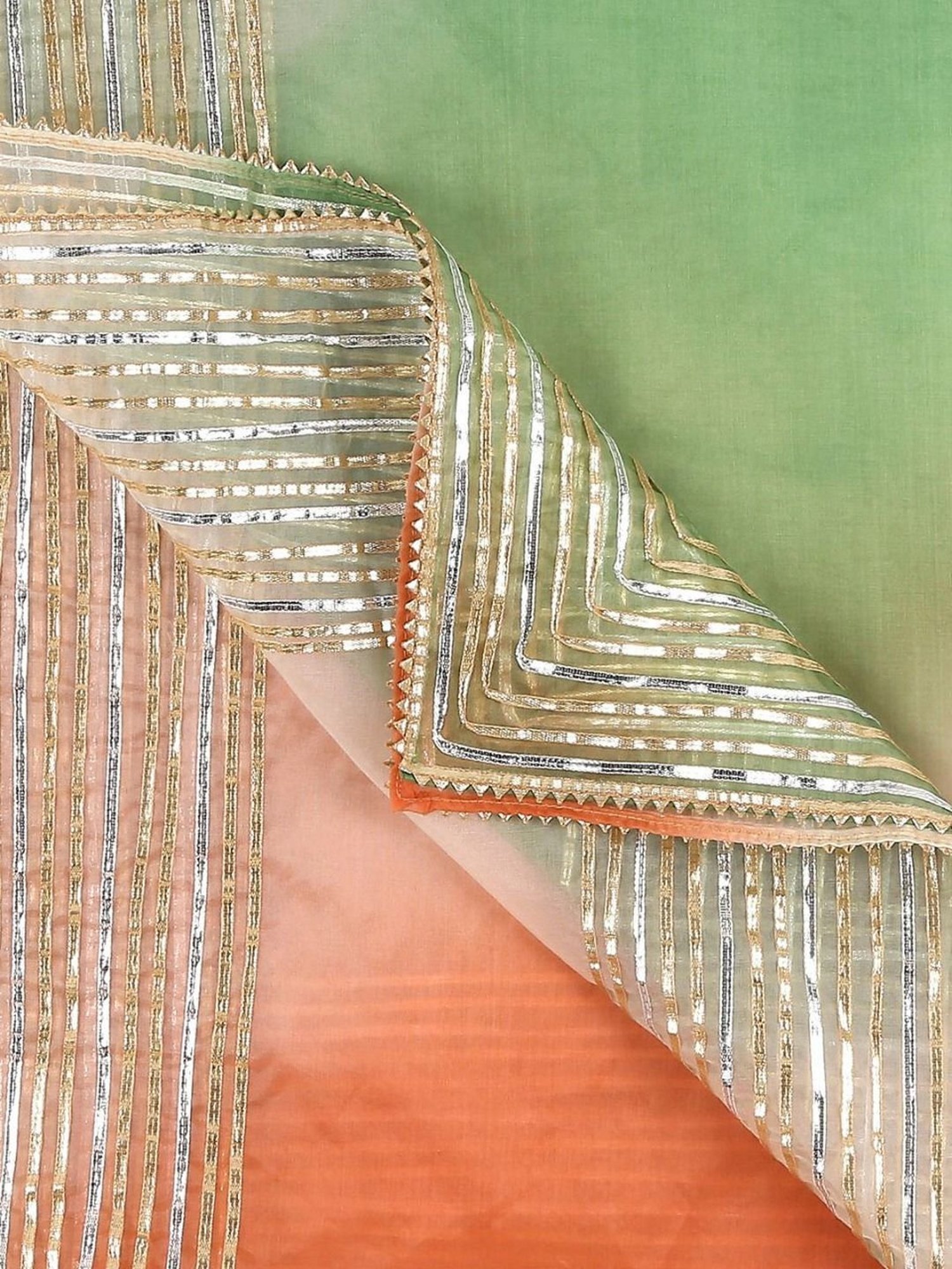 Dupatta Bazaar White Zari Work Dupatta