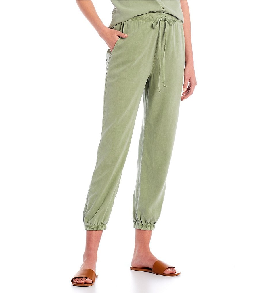 Cloth & Stone Mid Rise Coordinating Ankle Length Joggers