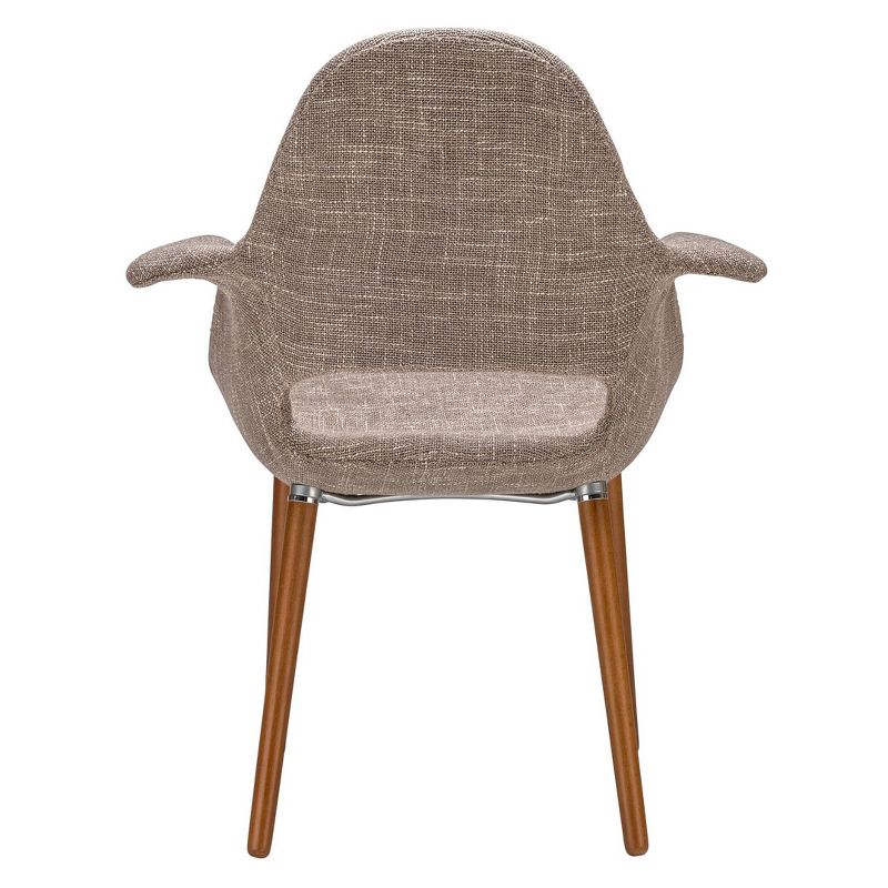 Set of 2 Jonathan Mid Century Dining Chair Taupe - Poly & Bark