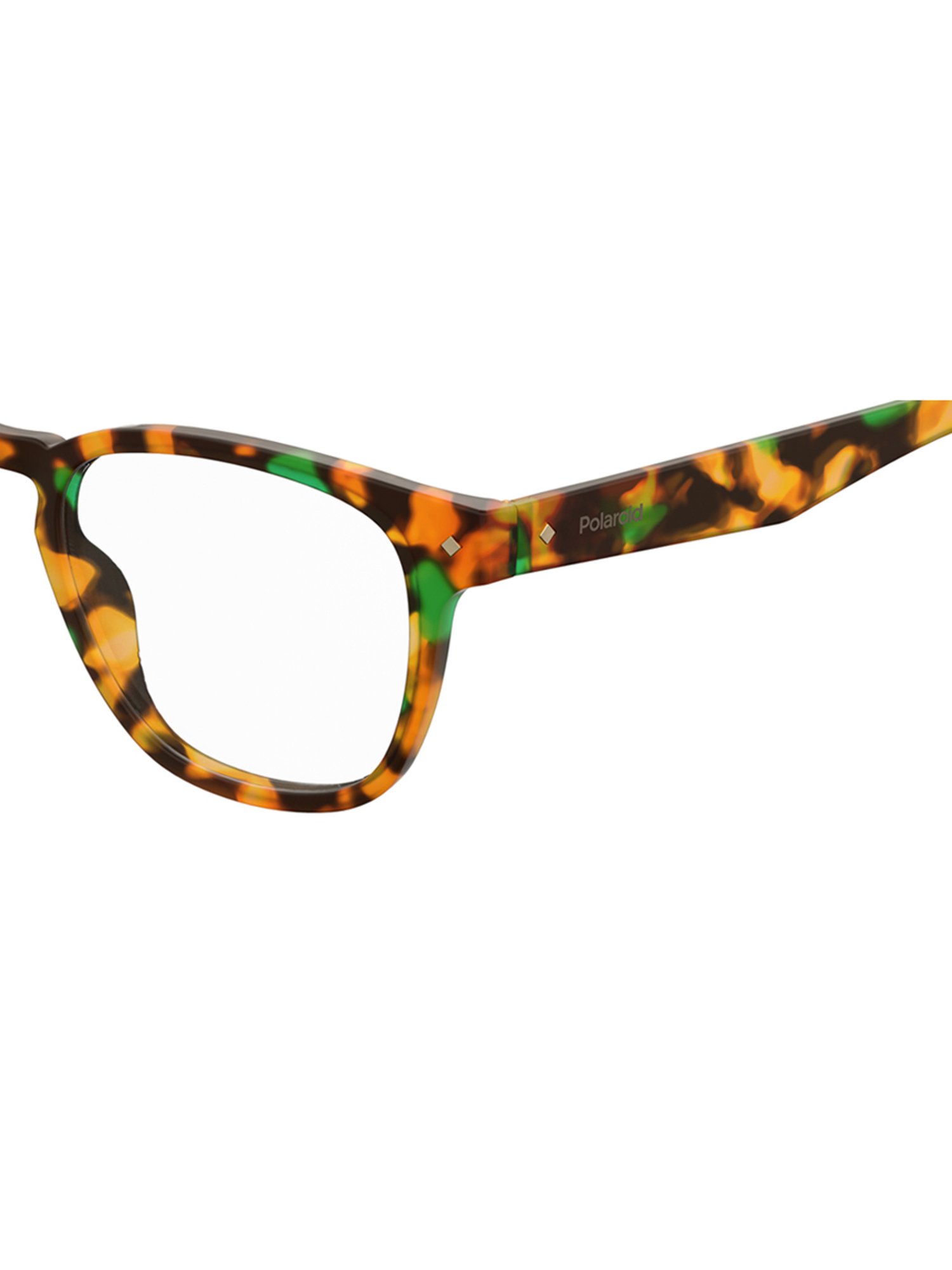 Polaroid Havana Square Unisex Reading Glasses Power: +2.50