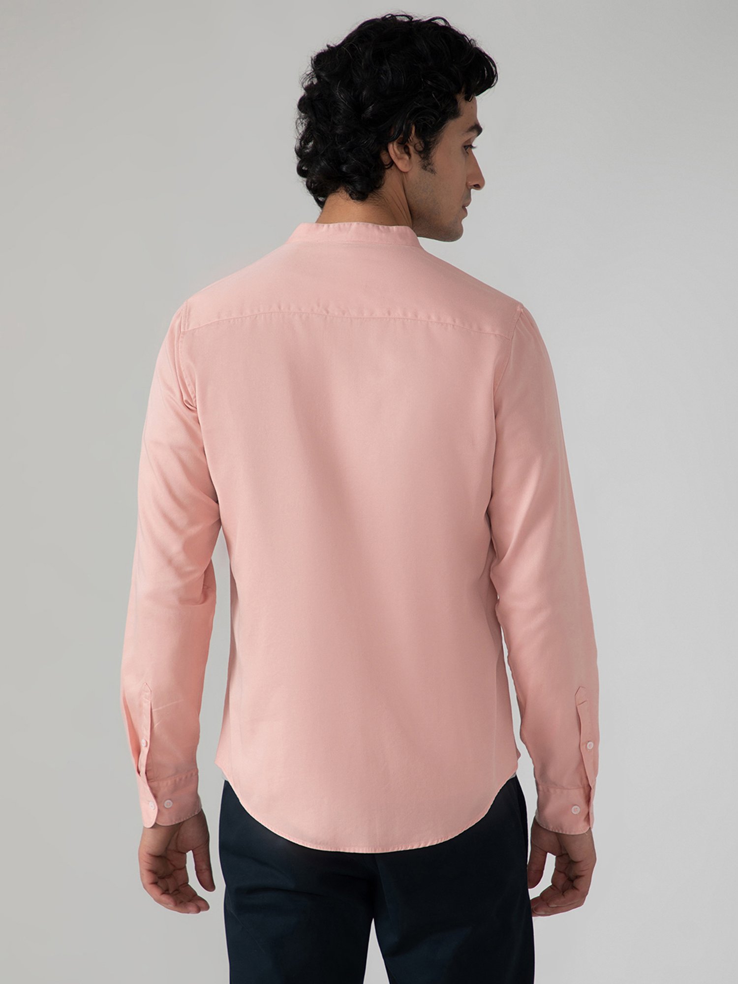 SUBTRACT Pink Slim Fit Shirt