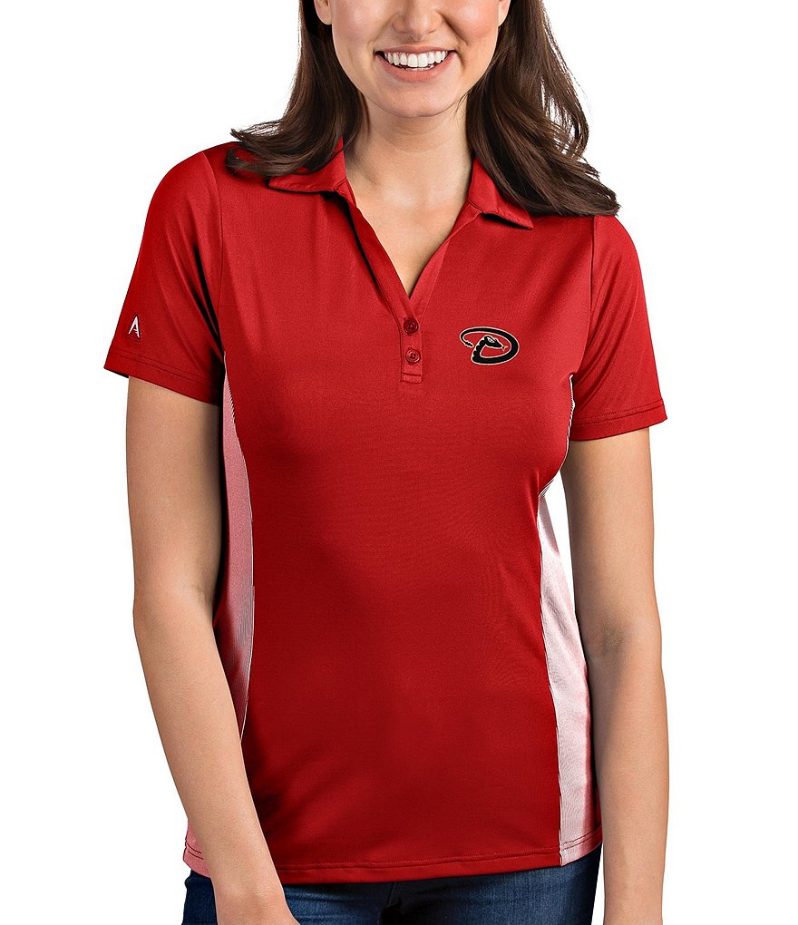 Antigua Women's MLB Venture Short-Sleeve Polo Shirt