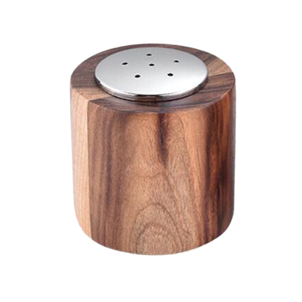 Wooden Pepper Spice Mill Grinder and Salt Shaker Manual Pepper Grinder Kitchen Grinder Tool Spice Jar Seasoning Bottle (Grinder)