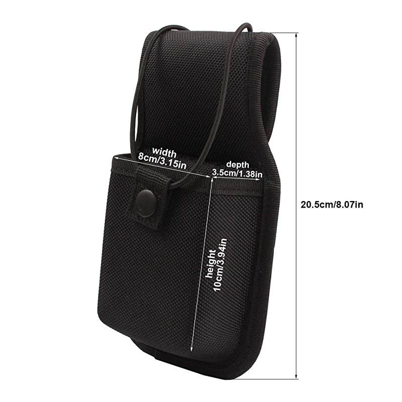 Nylon Molded Radio Holster, Universal Radio Case for Duty Belt for Motorola MT500, MT1000, MTS2000 and Similar Models