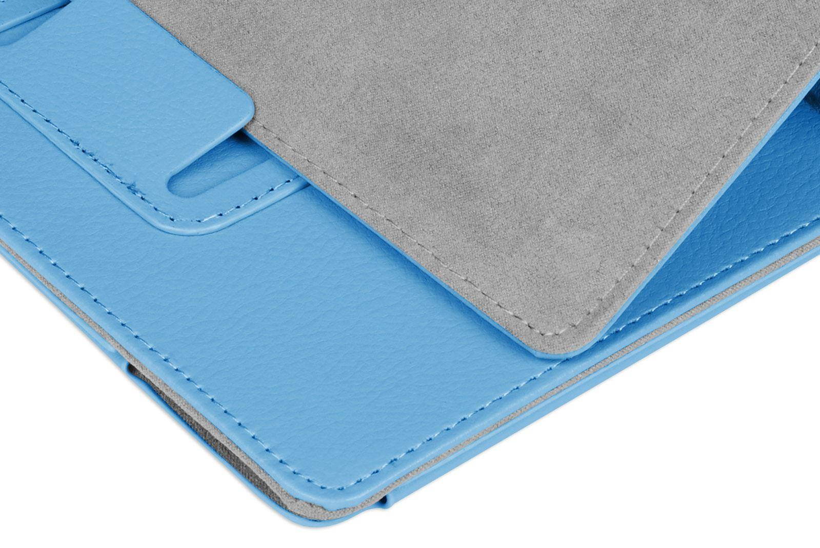 Hellfire Trading Magnetic PU Leather Case Cover for Lenovo MiiX 3 7.85" Tablet - Blue