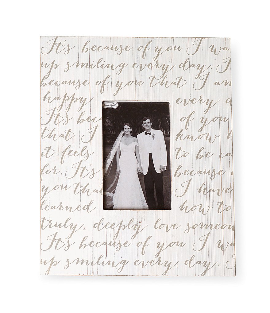 kate spade new york Take the Cake Double Wedding Invitation Frame