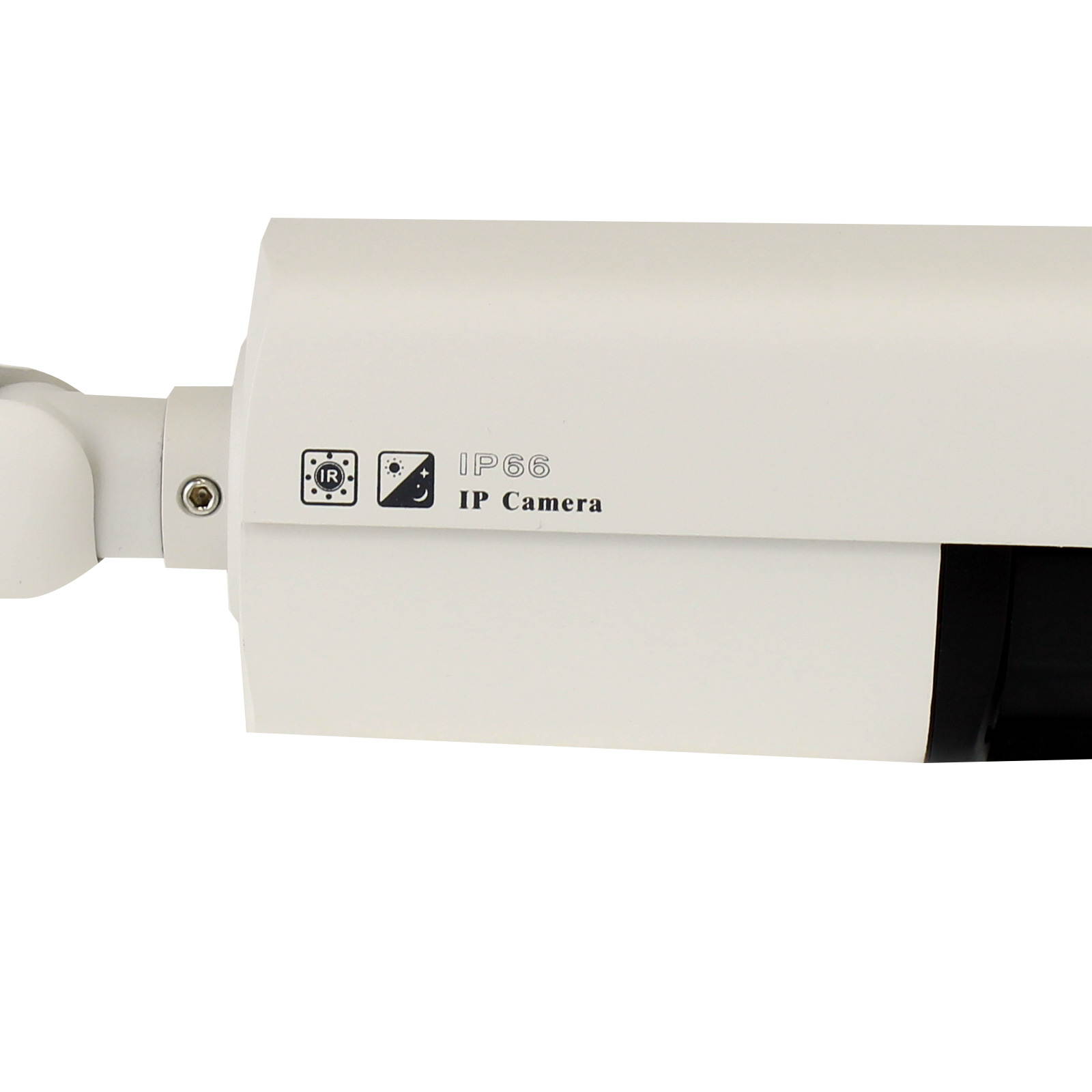 GW Motorized Zoom IP Camera, 5MP 2592 x 1920 Pixel 4X Optical 2.8-12mm Zoom Remotely Control Lens, 1920P Security PoE IP Camera Super Array LED IR up to 130FT Night Vision Distance Weather Proof