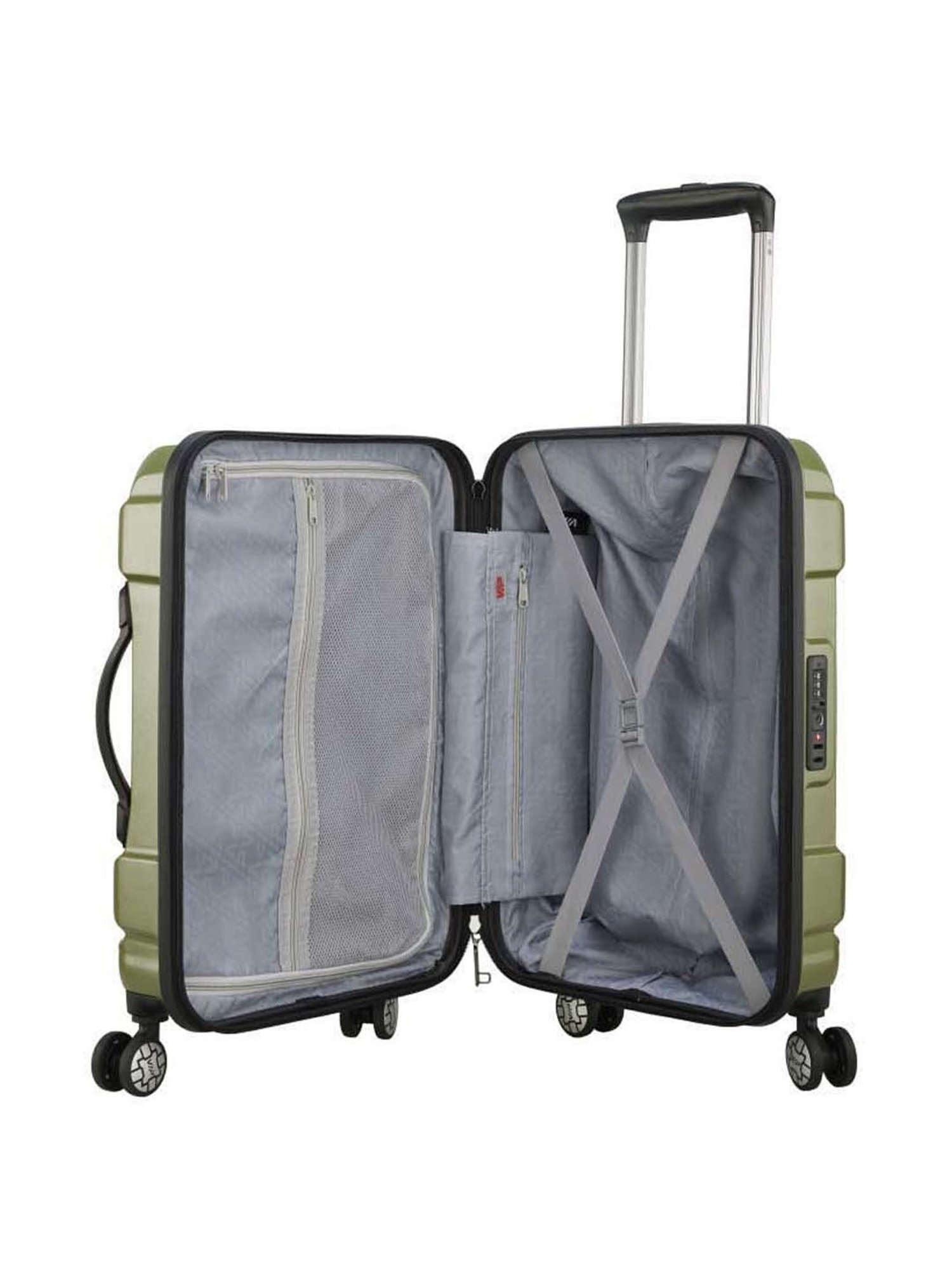 VIP Olive Small Hard Cabin Trolley - 38 cm