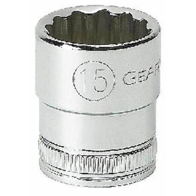 KD Tools 80488 0.38 in. Drive 12 Pt. Std. Metric Socket, 12 mm.