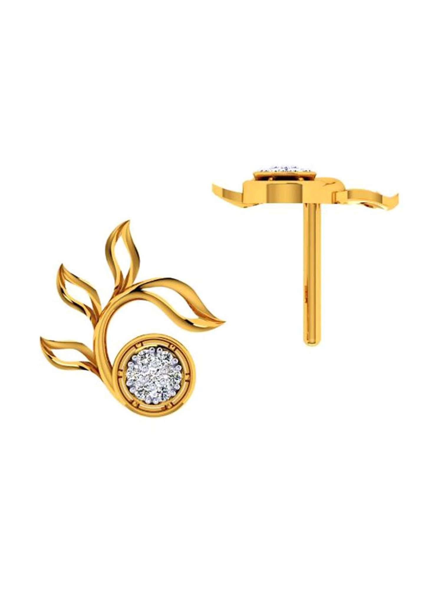 P.C. Chandra Jewellers 22k Gold Earrings for Women