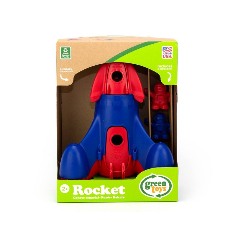 Green Toys Rocket - Red